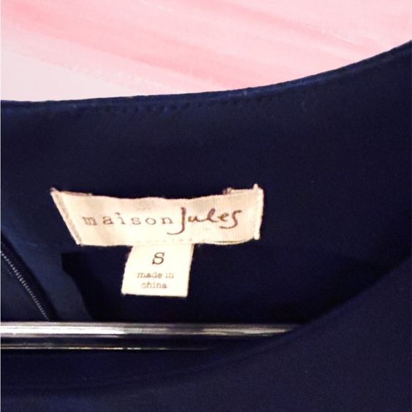 Maison Jules Macy’s Navy Career Dress - Picture 5 of 5